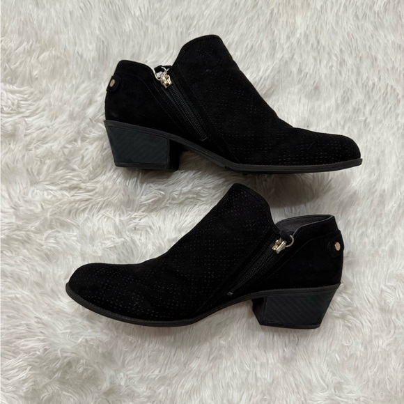 Dr. Scholl's Black Suede Ankle Boots - Picture 7 of 11
